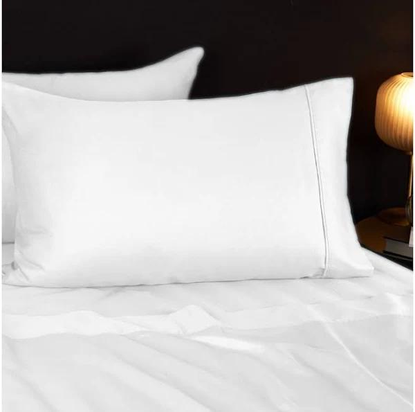 Morrissey King Bed 1700TC Cotton Rich Sheet Set White