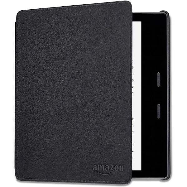 Amazon - Kindle Oasis Leather Cover - Black