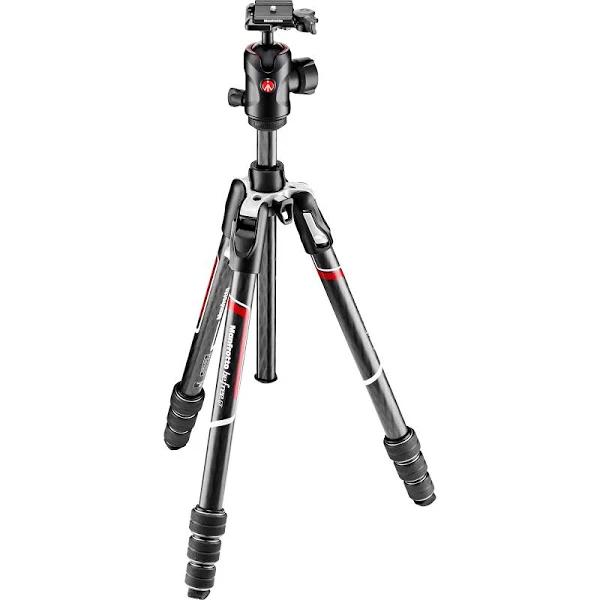 Manfrotto Befree GT Travel Carbon Fiber Tripod With 496 Ball Head (Black) Mkbfrtc4gt-bh