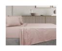 Algodon 300TC Cotton Sheet Set - Queen (Blush)