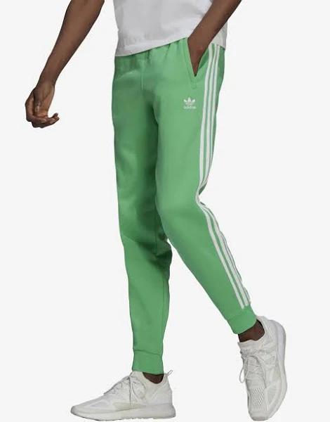 Adidas - Originals Men's 3 Stripes Pants - Semi Screaming Green - L