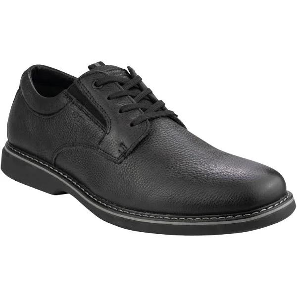 Nunn Bush by Florsheim Mens Otto Plain EE Extra Wide Leather Shoes Black 12 UK