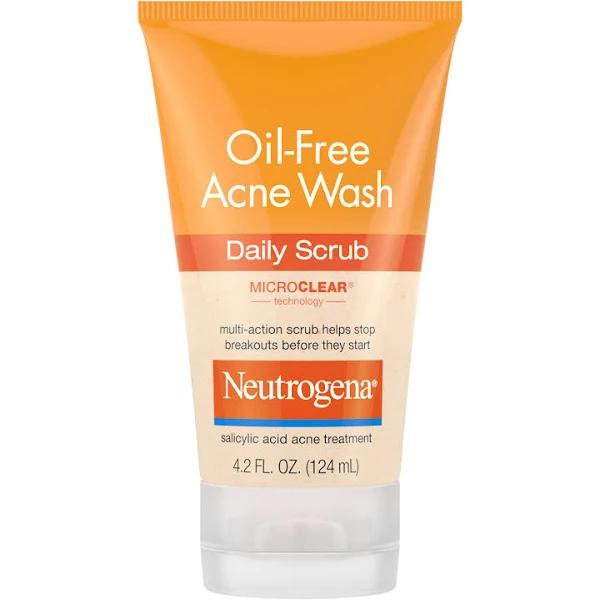 Neutrogena Oil-Free Acne Wash Daily Scrub - 4.2 oz