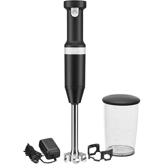 KitchenAid Cordless Variable Speed Hand Blender - KHBBV53, Matte Black