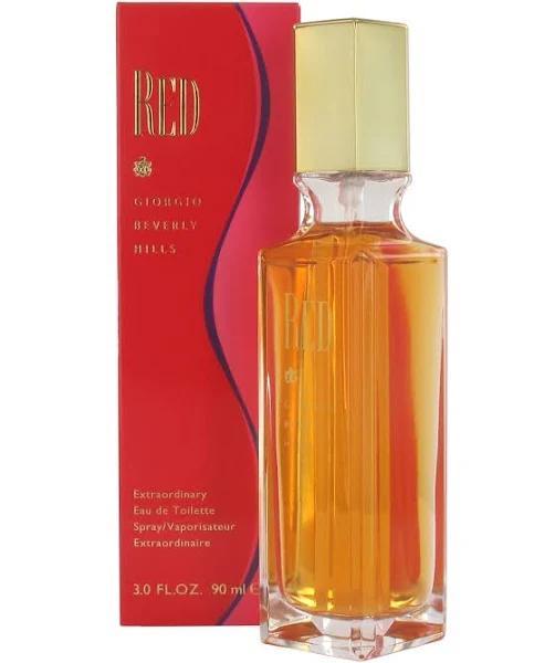 Red Eau De Toilette Spray by Giorgio Beverly Hills - 90 ml