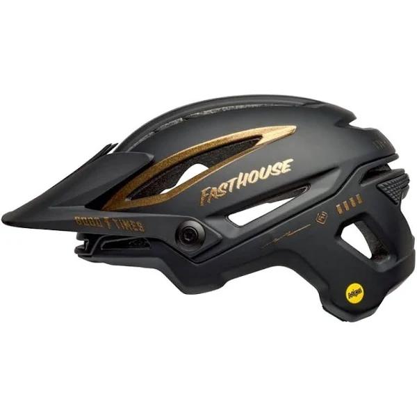 Bell Sixer MIPS Helmet - Fasthouse Matte/Gloss Black/Gold Large