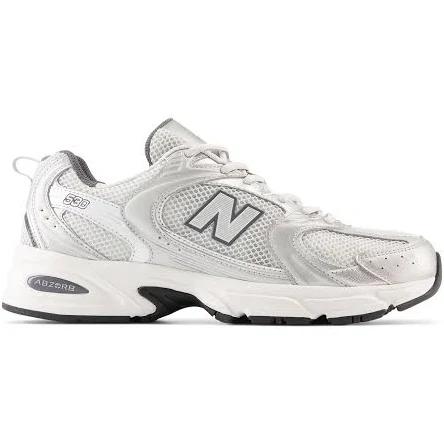 New Balance 530 Shoes Bright Grey White - 45