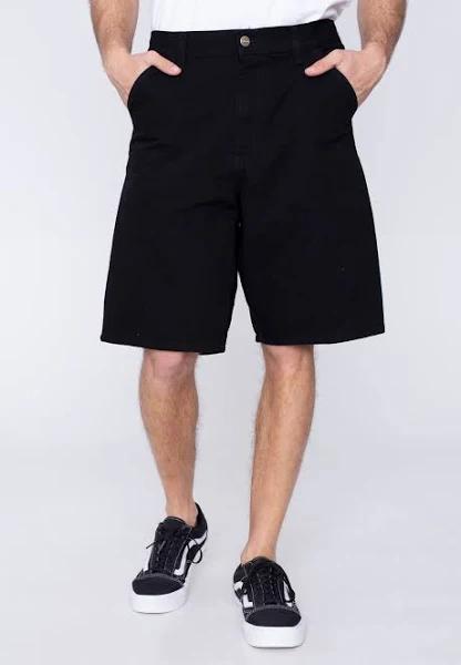 Carhartt WIP - Single Knee Black Rinsed - Shorts