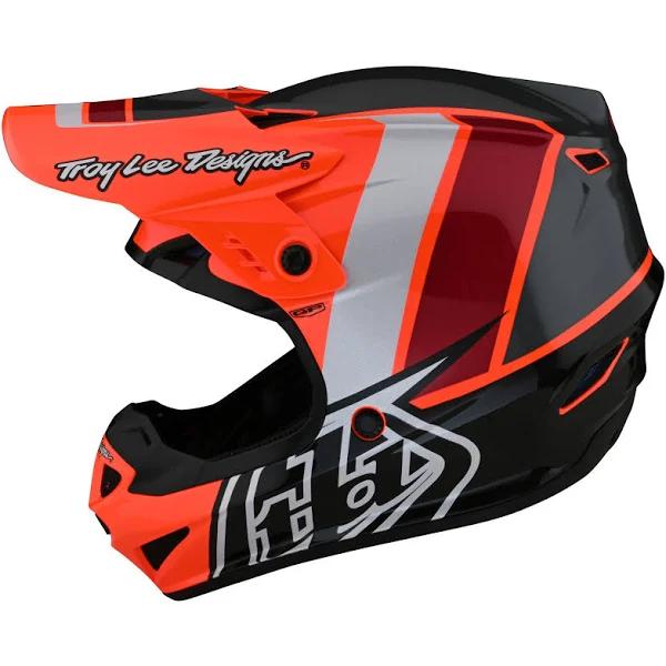 Troy Lee Designs GP Nova Glo Orange Helmet - S