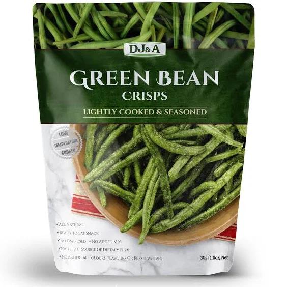 DJ&A Green Bean Crisps 30g