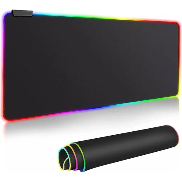 Led Gaming Mouse Pad Large RGB Extended Mousepad Keyboard Desk Anti-slip Mat 800*300mm