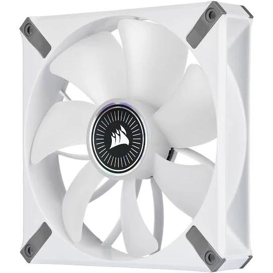 Corsair iCUE ML140 RGB Elite Premium 140mm White Fan 2-Pack