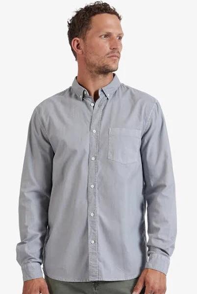 The Academy Brand | Vintage Oxford Shirt Mineral Grey / XXL