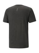 Puma Mens Favourite Heather Running Tee Black M @ Rebel Active