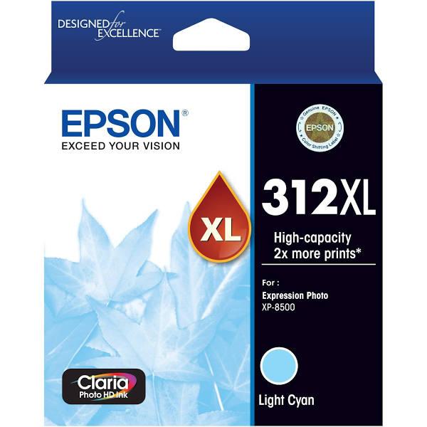 Epson 312XL Light Cyan Ink Cartridge