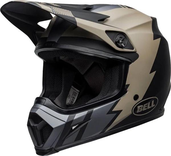 Bell MX-9 MIPS Strike Helmet - Matte Khaki/Black - S