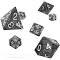 Oakie DOAKIE Dice RPG Set Speckled - Black (7)