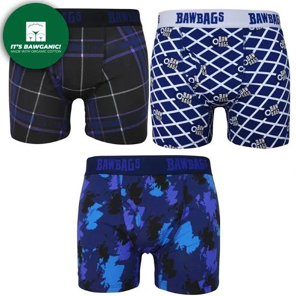 Bawbags Scottish 3-Pack Boxer Shorts L