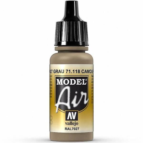 Vallejo Model Air - Camouflage Grey 17 ml