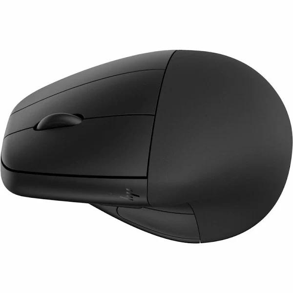 HP 925 - Vertical Mouse - Ergonomic - 6 Buttons - Wireless - 2.4 GHz, Bluetooth 5.3 - Usb Wireless Receiver - Black - 10