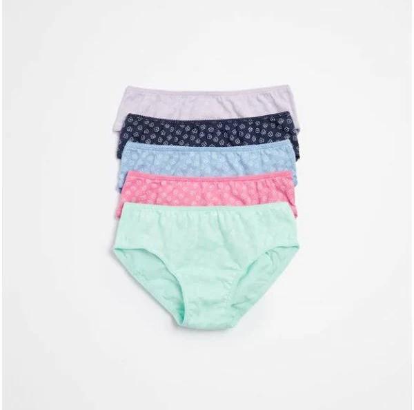 Girls Essential Briefs - 5 Pack | Size 6-8 by Target Kids