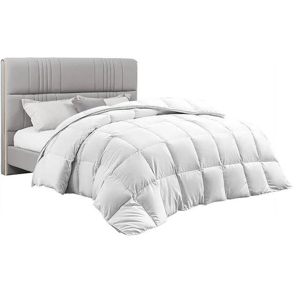 ZUNI Goose Down Duvet Quilt 800GSM Duvet Doona Winter Summer Quilt King