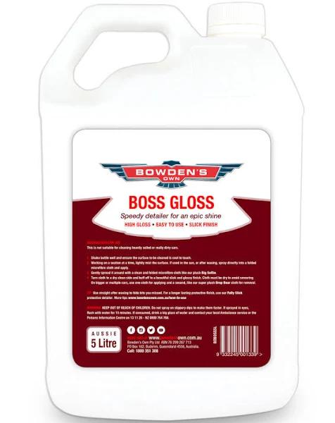 Bowden's Own Boss Gloss 5L - BOBOSS5L