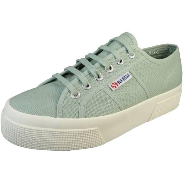 Superga 2740 Platform Sneakers in Grey Flint-F Grey 40