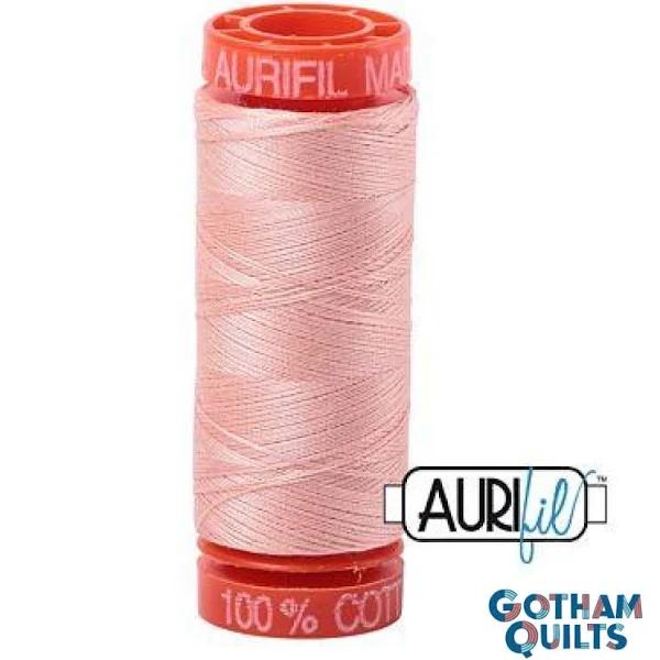 Clearance - 50wt - Aurifil - 2420 - Fleshy Pink - 200m/220yd