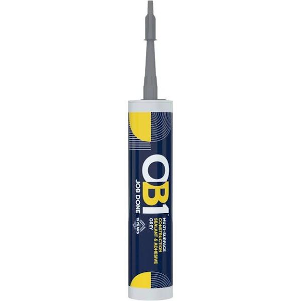 OB1 Multi-surface Sealant & Adhesive 290ml Grey