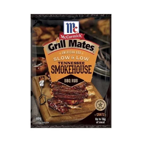 McCormick Grill Mates Tennessee Smokehouse BBQ Rub 40g