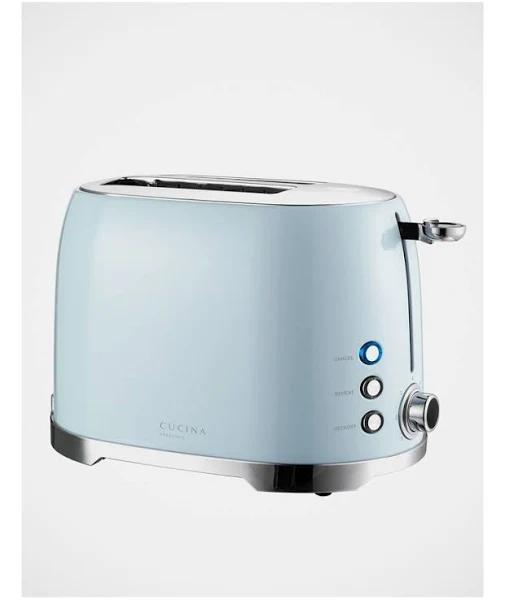 Cucina Prestigio Retro 2 Slice Toaster Blue CT002V Blue