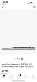 Apple Smart Keyboard For 10.5" iPad Pro