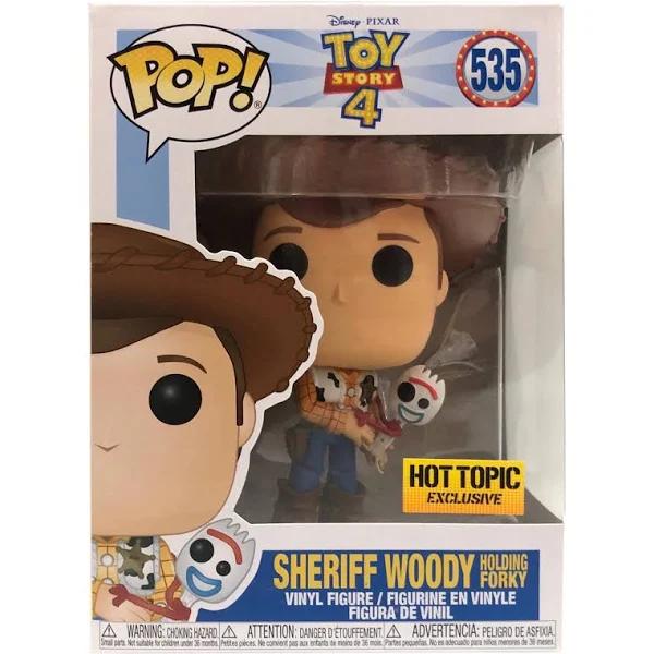 Toy Story 4 - Woody With Forky (Pop! Vinyl)