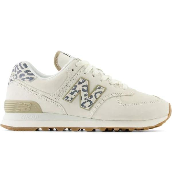 New Balance 574 Sneakers in Sea Salt White 7