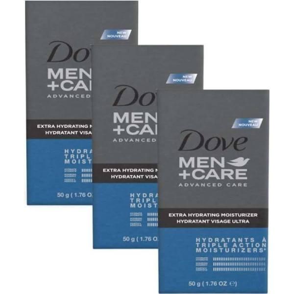 Dove Men+Care Extra Hydrating Moisturizer 50g x 3