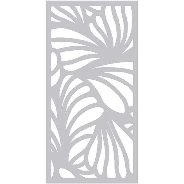 ProtectorAl Protector Aluminium 900 x 1800 x 3mm Solid Aluminium Profile 26 Decorative Panel Unframed - Surfmist