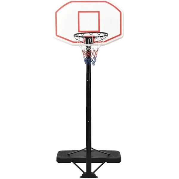 Basketball Stand White 258-363 cm Polyethene vidaXL