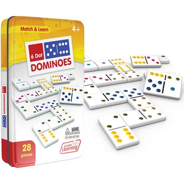 Junior Learning Six Dot Dominoes