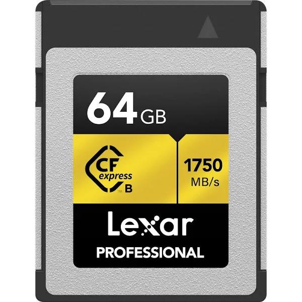 Lexar Professional CFexpress Type B - 64GB Gold Card