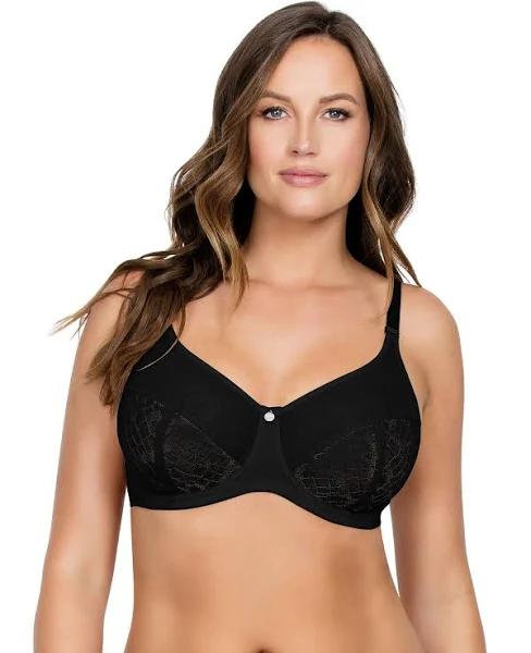 Parfait Enora Underwired Minimiser Bra - Black - 10GG