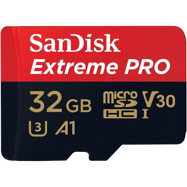 SanDisk 32GB Extreme Pro microSDHC