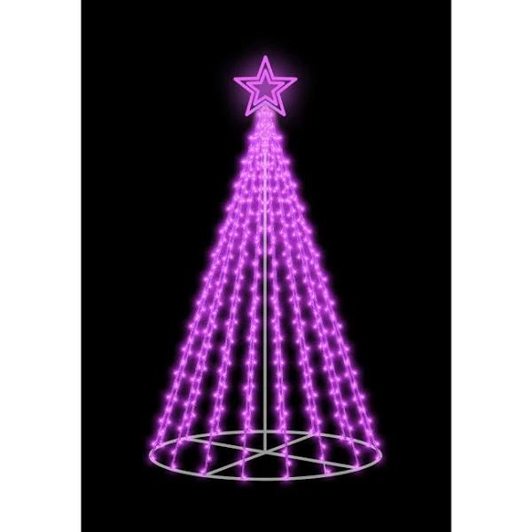 3D LED Christmas Tree Pink 1.3m - AfterPay & zipPay Available