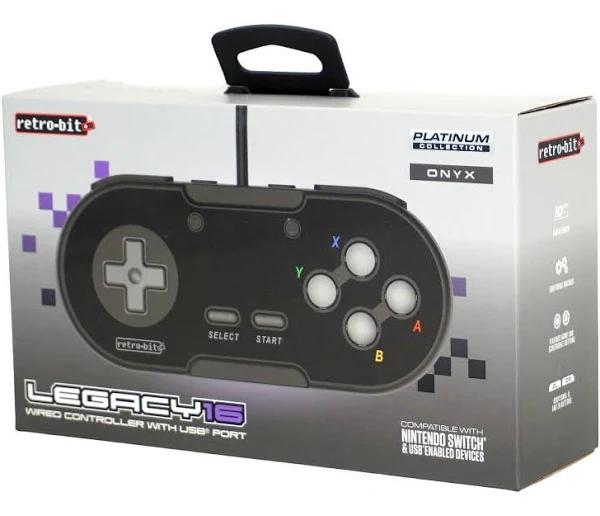 Retro-Bit Legacy 16 USB Pad - Black