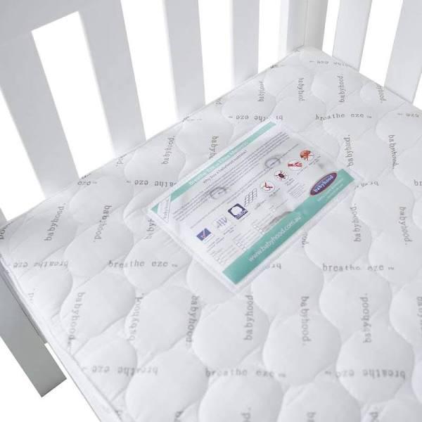 Babyhood Breathe Eze Mattress - 131x75cm