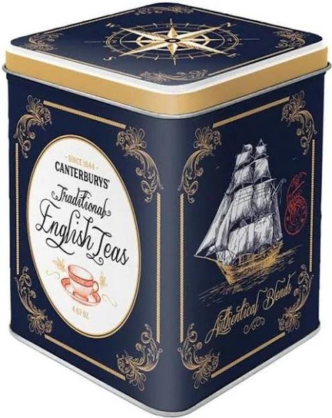 Nostalgic Art 7.5x9.5cm Tea Storage Metal Tin Traditional English Teas Container