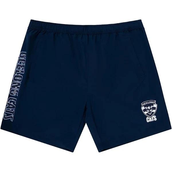 Geelong Cats Mens Performance Shorts Size:XL