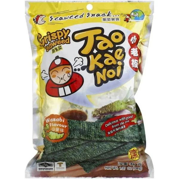 Tao Kae Noi Crispy Seaweed Wasabi Flavour, 32 G