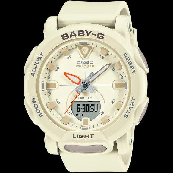 Baby-G BGA310-7A Beige Resin Band Analogue/Digital Watch