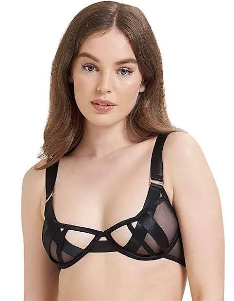 David Jones Bluebella Sawyer Bra in Black, Size 14DD (36DD)